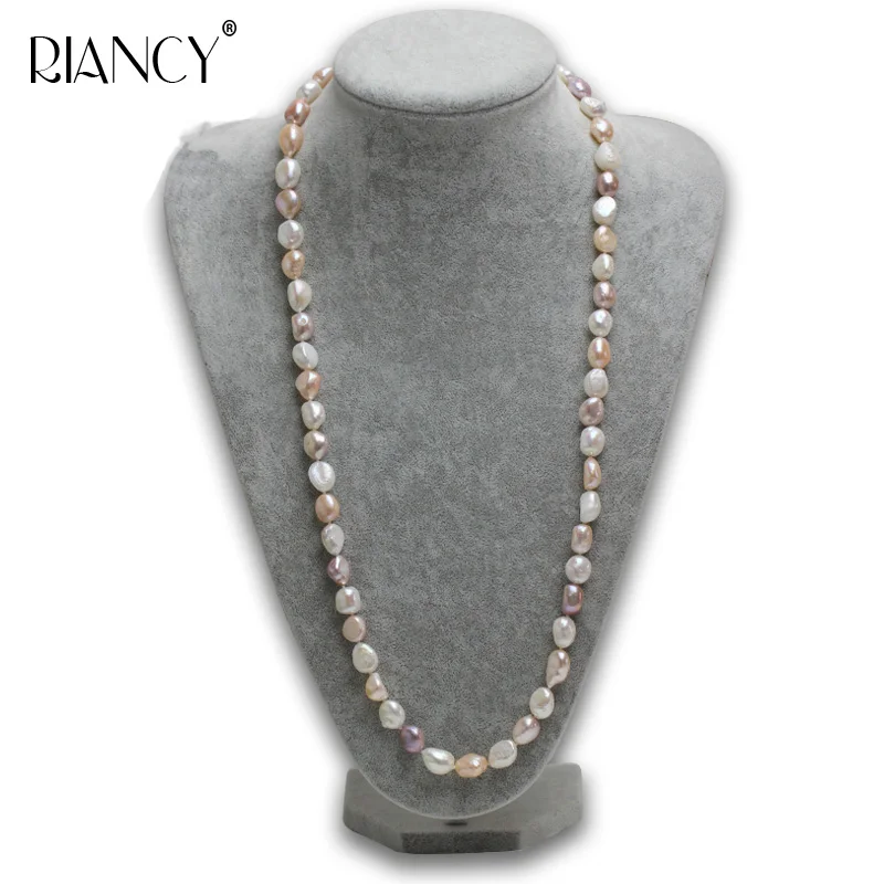 Ожерелье женское из натурального пресноводного жемчуга 80 120 см|chain long necklace|chain