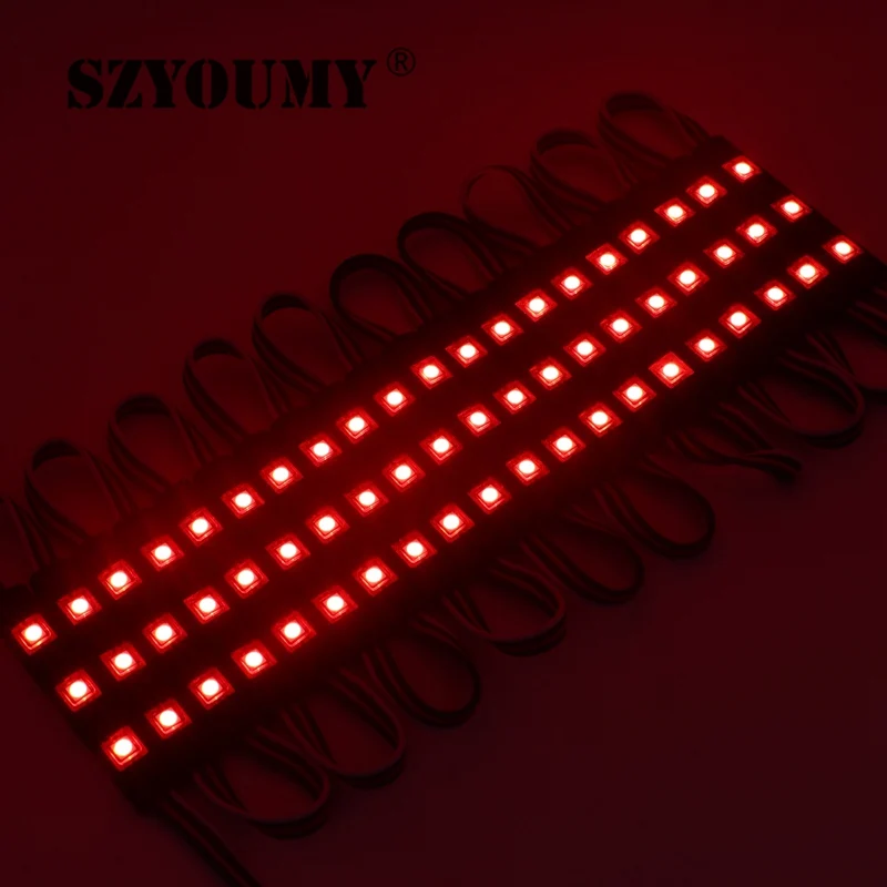 SZYOUMY 5050 RGB 3leds Black Shell Injection Led Module With Square Lens RGB Led Module 2 years warranty,Led Signs
SZYOUMY 5050 RGB 3leds Black Shell Injection Led Module With Square Lens RGB Led Module 2 years warranty,Led Signs