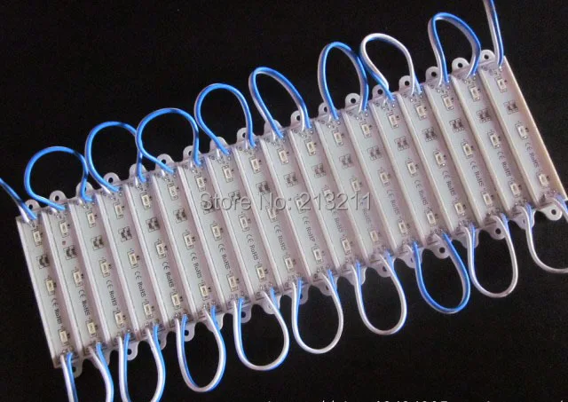 AA 20PCS 5630 LED lights DC12V SMD 5730 LED Module 3LED Waterproof For Advertising Board Display Window Warm White / White
AA 20PCS 5630 LED lights DC12V SMD 5730 LED Module 3LED Waterproof For Advertising Board Display Window Warm White / White