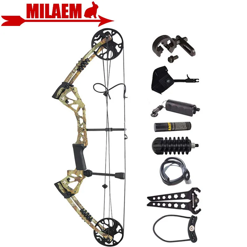 1Set Archery Compound Bow 15-70lbs IBO 320FPS Magnesium Alloy Adjustable Draw Weight Draw Length Shooting Hunting Accessories
1Set Archery Compound Bow 15-70lbs IBO 320FPS Magnesium Alloy Adjustable Draw Weight Draw Length Shooting Hunting Accessories