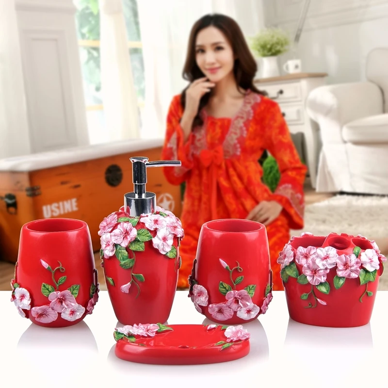 High quality natural resin bathroom accessories toiletries liquid soap storage bottle toothbrush holder mug
High quality natural resin bathroom accessories toiletries liquid soap storage bottle toothbrush holder mug