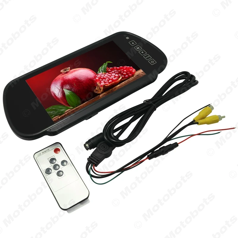 FEELDO 7" 16:9 12-24V TFT LCD Car Rear View LCD Monitor With Mirror 2 Video Input For Bus/Truck #AM1791
FEELDO 7" 16:9 12-24V TFT LCD Car Rear View LCD Monitor With Mirror 2 Video Input For Bus/Truck #AM1791