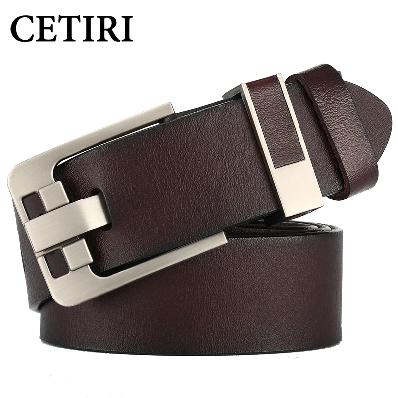 Top Quality Cowhide Genuine Leather Belts For Men Brand Strap Men's Leather Casual Pin Buckle Belt Man Cowboy Jeans Cintos
Top Quality Cowhide Genuine Leather Belts For Men Brand Strap Men's Leather Casual Pin Buckle Belt Man Cowboy Jeans Cintos