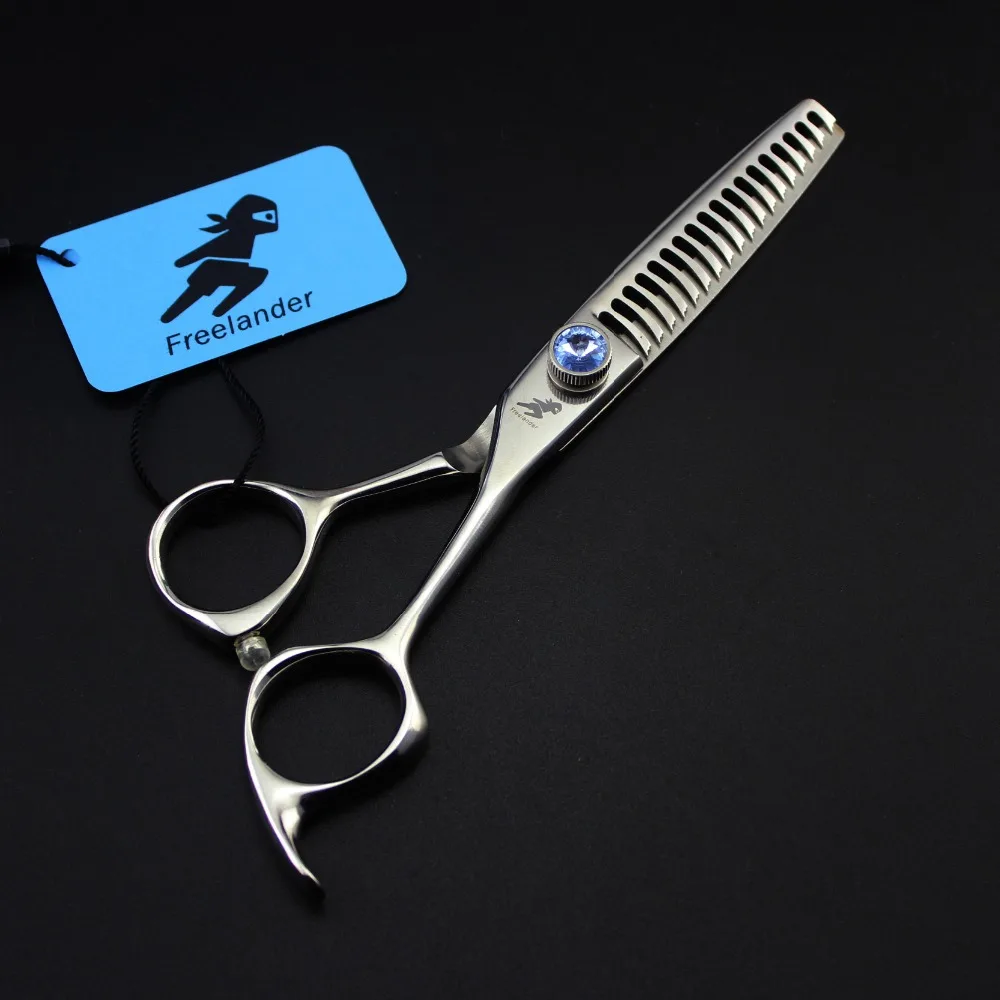6.0 inch Freelander 18 teeth High-end hairdressing scissors Barber scissors Liu Hai scissors Tooth scissors Thin
6.0 inch Freelander 18 teeth High-end hairdressing scissors Barber scissors Liu Hai scissors Tooth scissors Thin