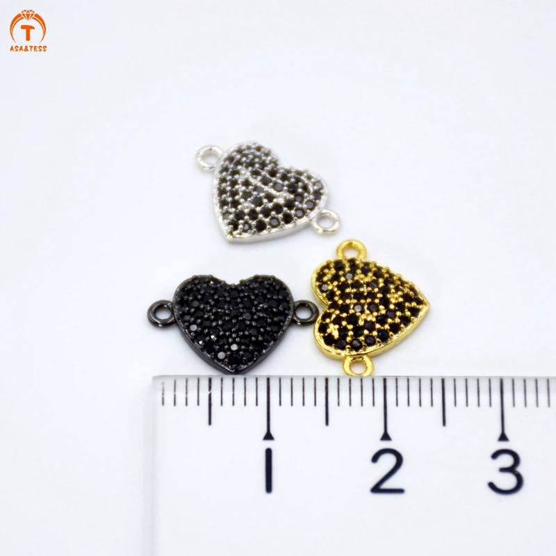 Clear CZ Micro Pave Heart Connector Cubic Zirconia Space Connector Bracelet Necklace charm finding
Clear CZ Micro Pave Heart Connector Cubic Zirconia Space Connector Bracelet Necklace charm finding