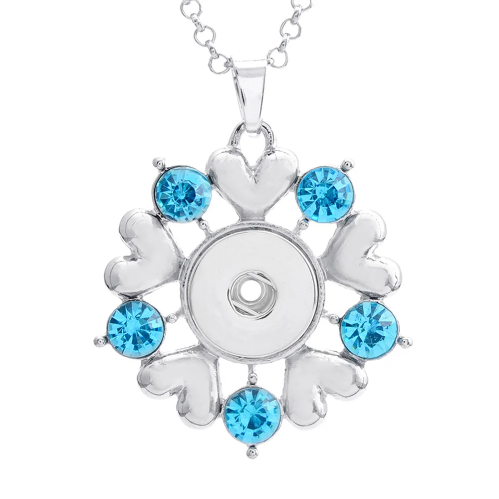 New Snap Button Necklace Beads Crystal Flower Snap Pendant Necklace fit Metal 18mm 20mm Snap Jewelry For Women
New Snap Button Necklace Beads Crystal Flower Snap Pendant Necklace fit Metal 18mm 20mm Snap Jewelry For Women