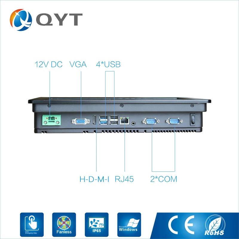 11.6" Embedded Mini PC Industrial Computer CPU Intel i5 6200U 2.3GHz Resistive touch 4G RAM 32G SSD dual LAN
11.6" Embedded Mini PC Industrial Computer CPU Intel i5 6200U 2.3GHz Resistive touch 4G RAM 32G SSD dual LAN