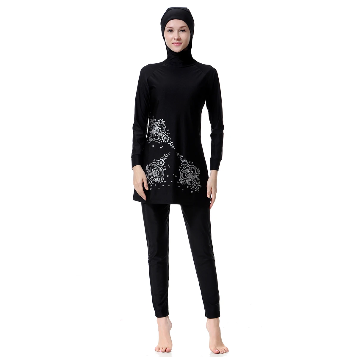 Сдержанный женский купальник Burkini, Мусульманский купальник с длинным рукавом, 2019
Сдержанный женский купальник Burkini, Мусульманский купальник с длинным рукавом, 2019