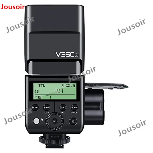Godox V350F со стандартным передатчиком TTL HSS 1/8000s Встроенный литий ионный аккумулятор