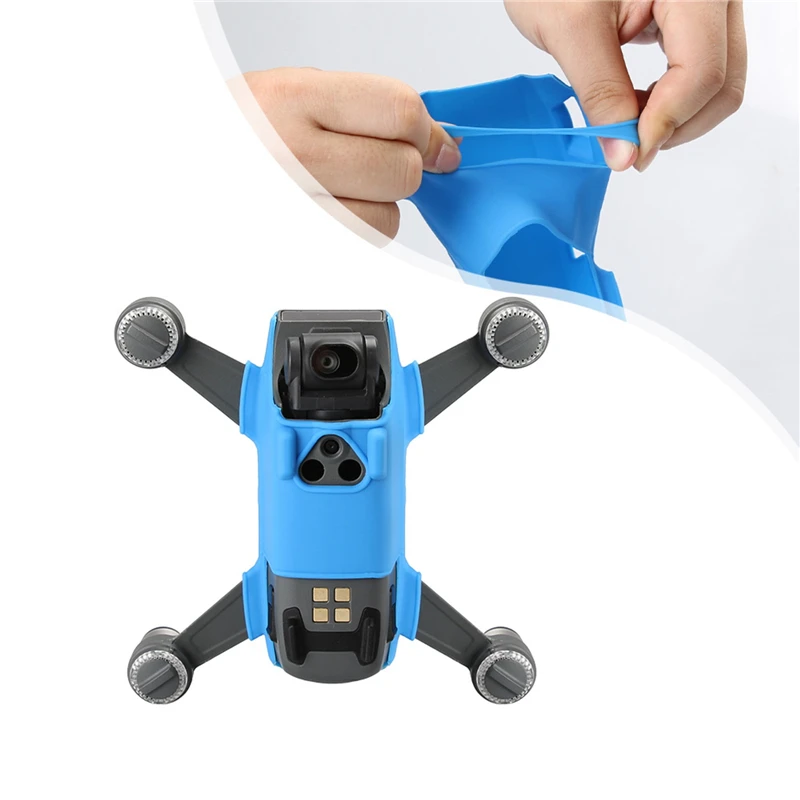 Силиконовый защитный чехол для DJI Spark Drone, защитный чехол, 4 цвета, Противопыльный, эластичный, сверхсветильник, съемный
Силиконовый защитный чехол для DJI Spark Drone, защитный чехол, 4 цвета, Противопыльный, эластичный, сверхсветильник, съемный