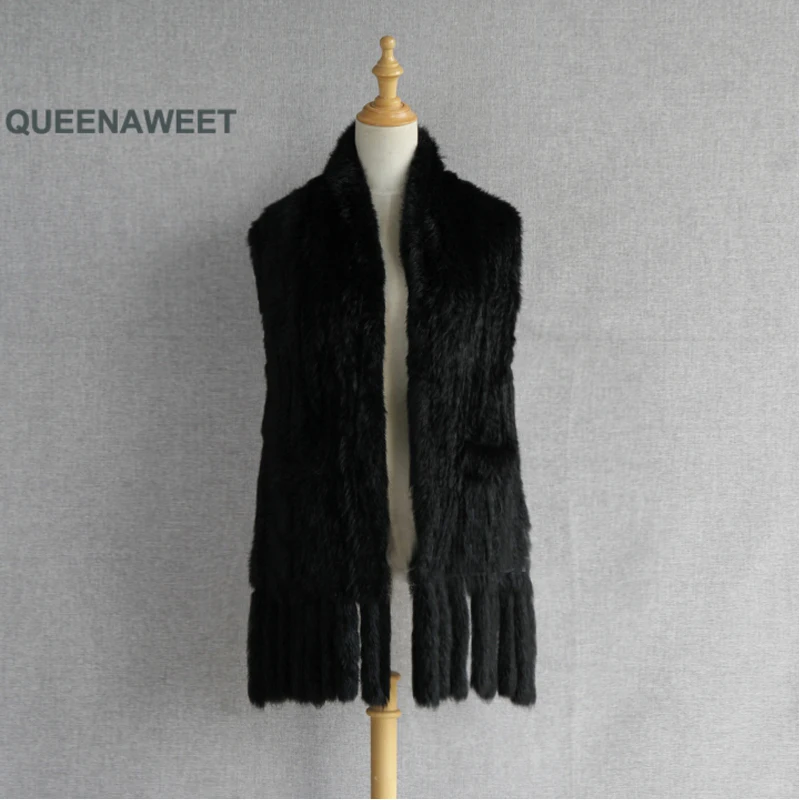 Real Fur Long Scarf Fashion Real Knit Rabbit Fur Scarf With Pocket Tassels Shawl Cape Stole Winter Warm
Real Fur Long Scarf Fashion Real Knit Rabbit Fur Scarf With Pocket Tassels Shawl Cape Stole Winter Warm