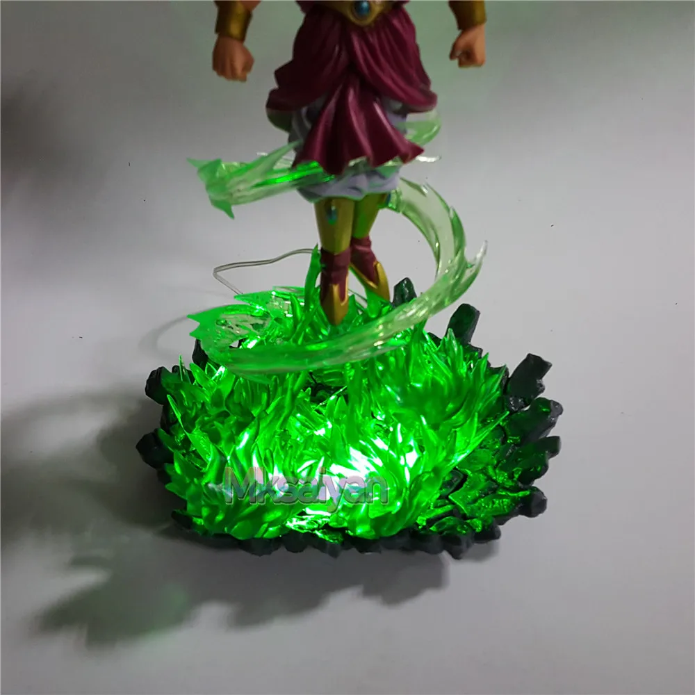Dragon Ball Z Figure Broly Green Fire Power Effect DIY LED Light Anime Figures Dragon Ball Super Saiyan Broli Model Collectible
Dragon Ball Z Figure Broly Green Fire Power Effect DIY LED Light Anime Figures Dragon Ball Super Saiyan Broli Model Collectible