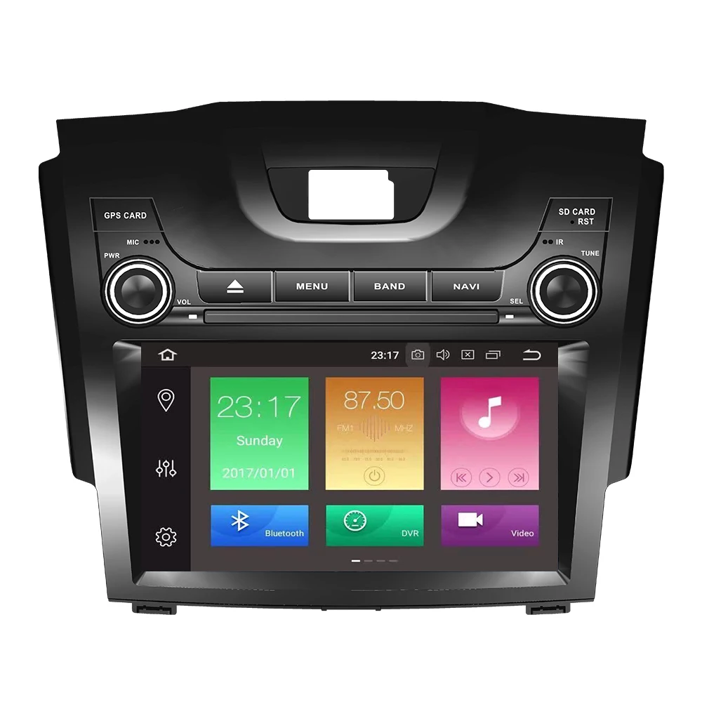 2 DIN 8 дюймов Android 10 автомобильный DVD плеер для Chevrolet Holden S10 TRAILBLAZER Колорадо ISUZU DMAX In dash