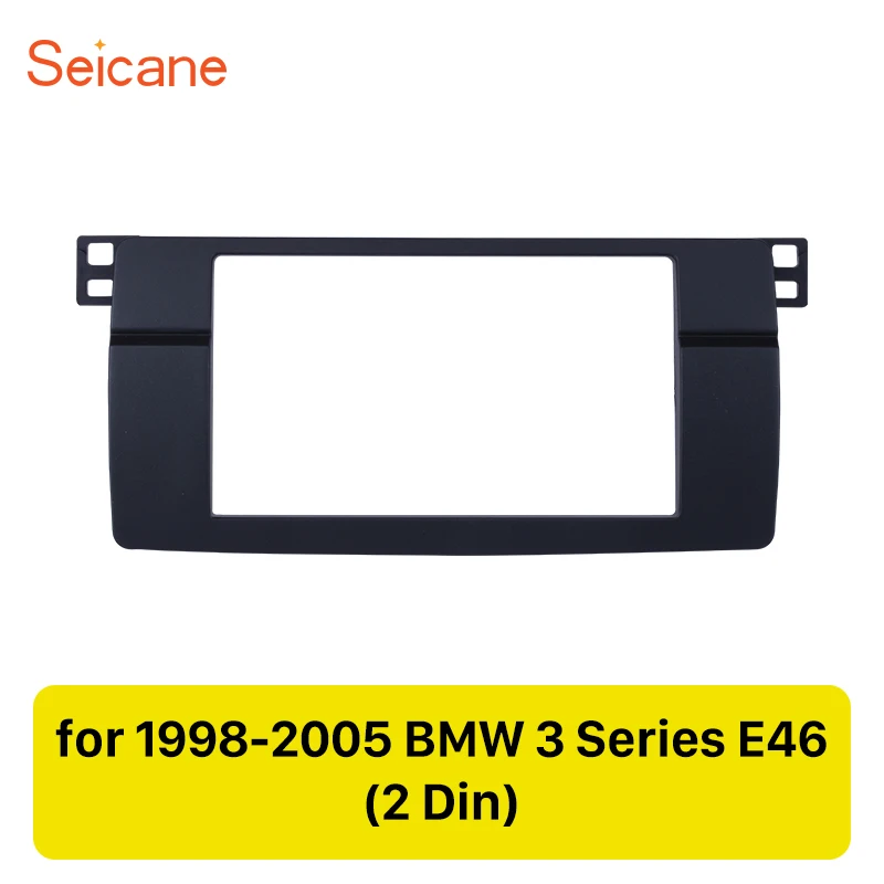 Seicane refitting Frame Double Din Car RadioFascia Dash Installation Trim Bezel for 1998 1999 2000 2001-2005 BMW 3 Series E46
Seicane refitting Frame Double Din Car RadioFascia Dash Installation Trim Bezel for 1998 1999 2000 2001-2005 BMW 3 Series E46