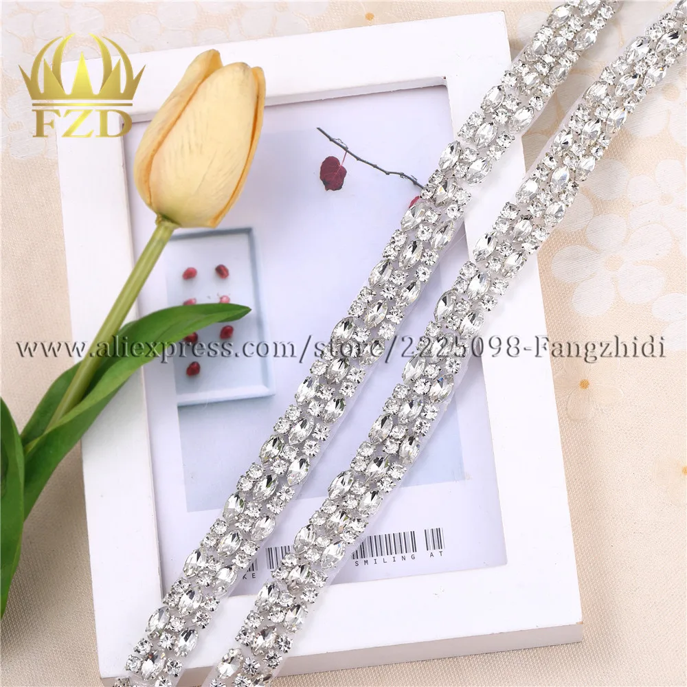 1 Piece New Clear Wedding Trim Crystals Iron On Patches Sash Belt Rhinestone Applique Chain Glass Hot Fix Sewing Crystals Trim
1 Piece New Clear Wedding Trim Crystals Iron On Patches Sash Belt Rhinestone Applique Chain Glass Hot Fix Sewing Crystals Trim
