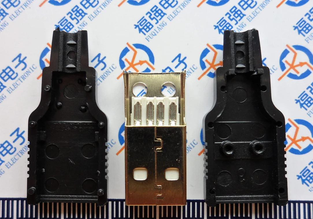 Free shipping 50sets USB plug / USB-A Male/female + plastic casing (a set of total 3 pcs)
Free shipping 50sets USB plug / USB-A Male/female + plastic casing (a set of total 3 pcs)