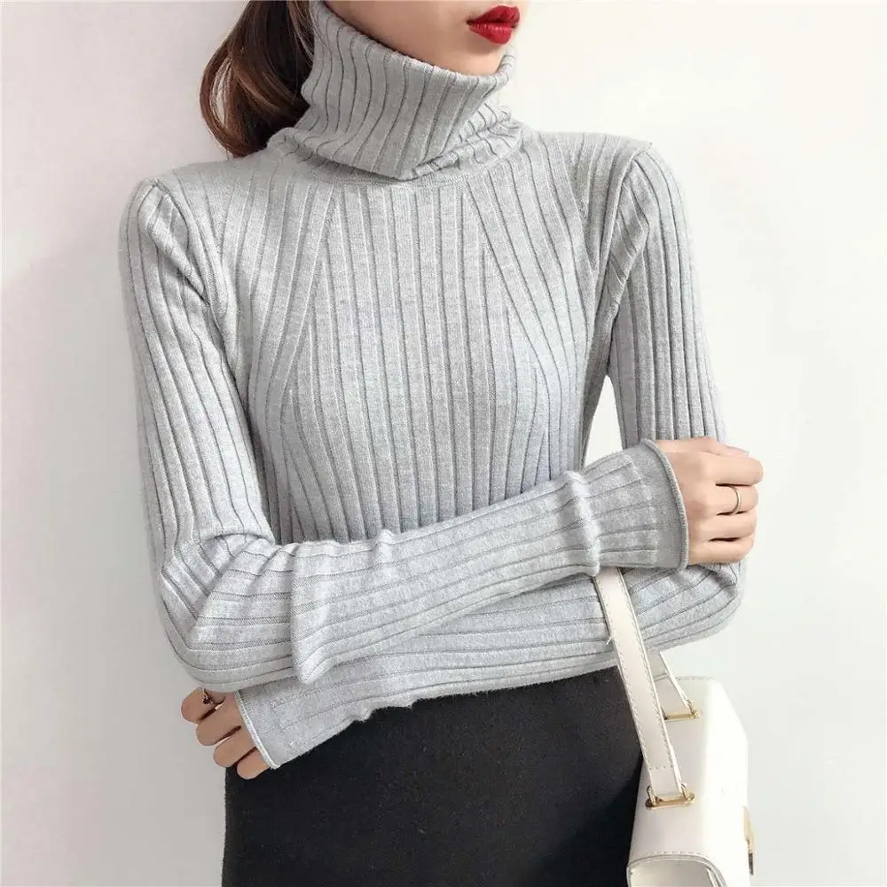 Warm Winter Women Sweater Turtleneck Pullover Knitted Sweaters For Ladies Long Sleeve High Elasticity Pullovers Autumn YF146
Warm Winter Women Sweater Turtleneck Pullover Knitted Sweaters For Ladies Long Sleeve High Elasticity Pullovers Autumn YF146