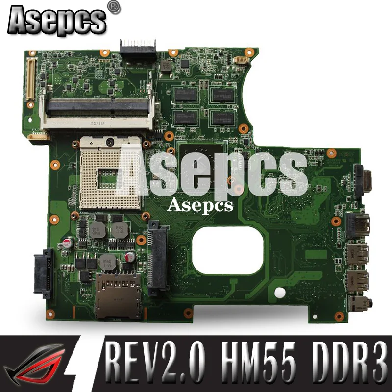 Asepcs K42JR Laptop motherboard REV: 2.0 HM55 DDR3 For Asus k42j A40J K42JZ K42JB K42JY Laptop Mainboa 100% tested intact
Asepcs K42JR Laptop motherboard REV: 2.0 HM55 DDR3 For Asus k42j A40J K42JZ K42JB K42JY Laptop Mainboa 100% tested intact