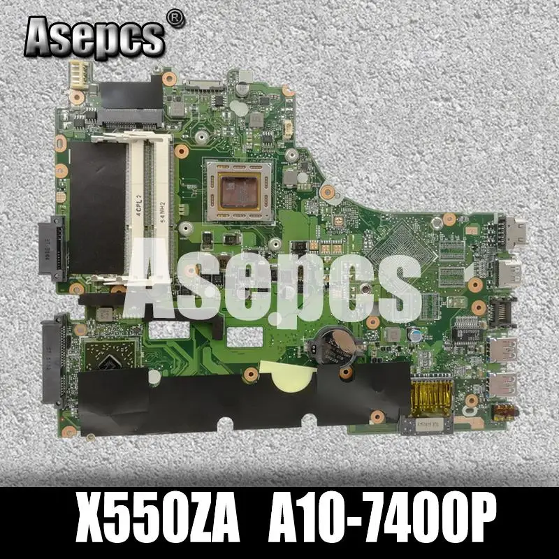 Asepcs X550ZA материнская плата для ноутбука For Asus X550ZA X550ZE X550Z X550 K550Z X555Z VM590Z тест оригинальная материнская плата A10-7400P LVDS GM
Asepcs X550ZA материнская плата для ноутбука For Asus X550ZA X550ZE X550Z X550 K550Z X555Z VM590Z тест оригинальная материнская плата A10-7400P LVDS GM