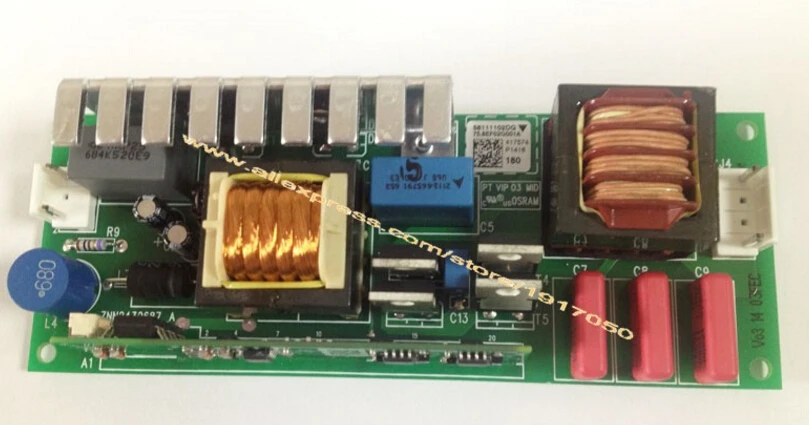 Балласт проектора для ViewSonic PJD6211, PJD6212, PJD6221, PJD5123 плата драйвера лампы блок питания
Балласт проектора для ViewSonic PJD6211, PJD6212, PJD6221, PJD5123 плата драйвера лампы блок питания