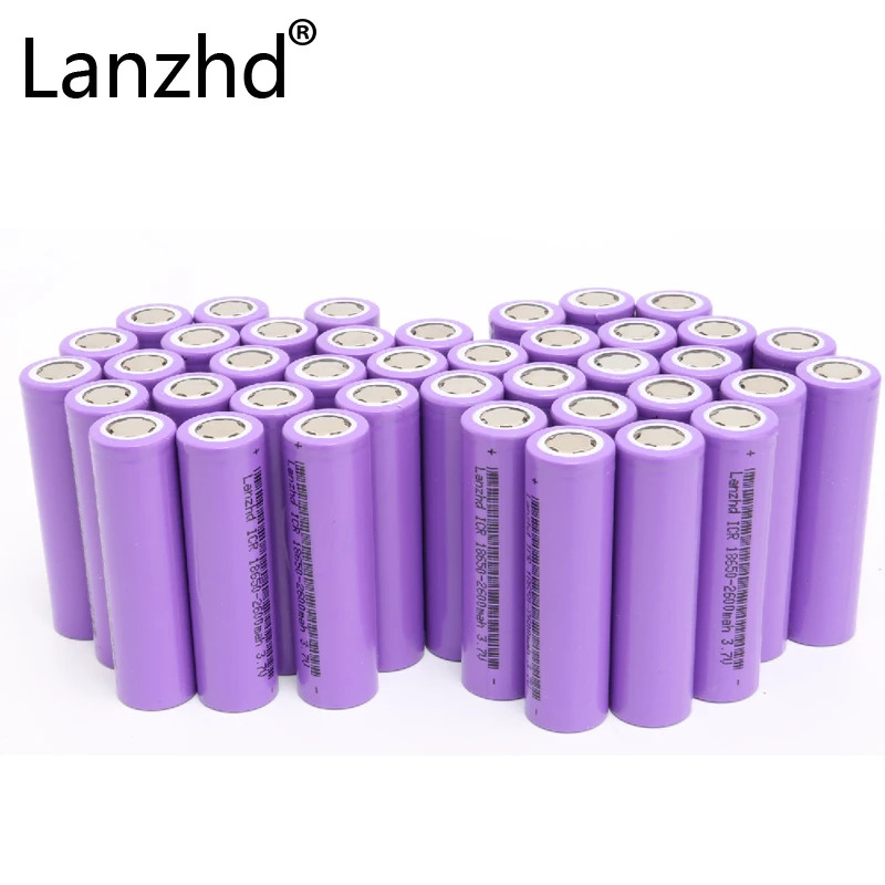 32PCS 18650 Battery 3.7v 2600mAh Capacity Battery Li-po Rechargeable 18650 Battery For Car/toys/Flashlight/E-cigarette
32PCS 18650 Battery 3.7v 2600mAh Capacity Battery Li-po Rechargeable 18650 Battery For Car/toys/Flashlight/E-cigarette