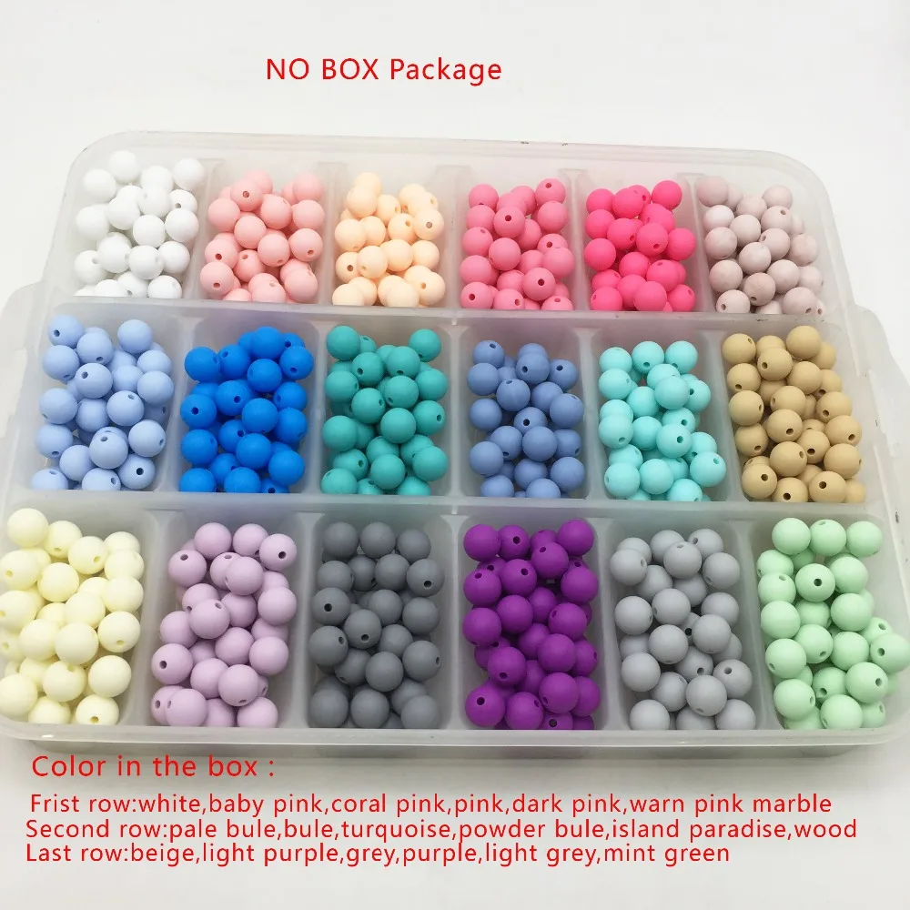SYBBeads 100pcs/lot Silicone Beads Baby Teether Silicone Teething Beads For Necklace Silicone Teether 10mm BPA Free
SYBBeads 100pcs/lot Silicone Beads Baby Teether Silicone Teething Beads For Necklace Silicone Teether 10mm BPA Free