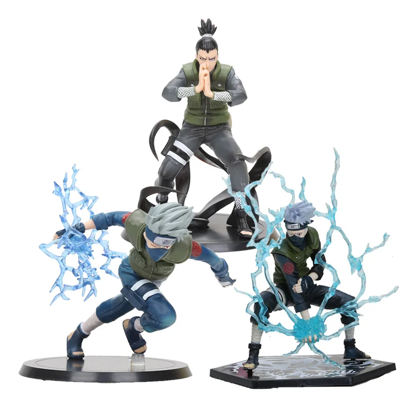 13-15cm Anime Shippuden Hatake Kakashi & Nara Shikamaru PVC Figure Collectible Model Toy
13-15cm Anime Shippuden Hatake Kakashi & Nara Shikamaru PVC Figure Collectible Model Toy