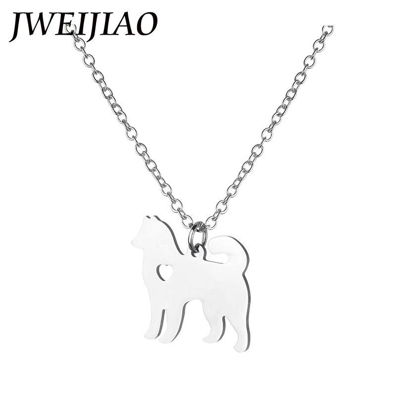 JWEIJIAO Color Alaskan Malamute Pendant Necklace With Free Link Chain Stainless Steel Animal Charms Jewelry Gift SKU08
JWEIJIAO Color Alaskan Malamute Pendant Necklace With Free Link Chain Stainless Steel Animal Charms Jewelry Gift SKU08