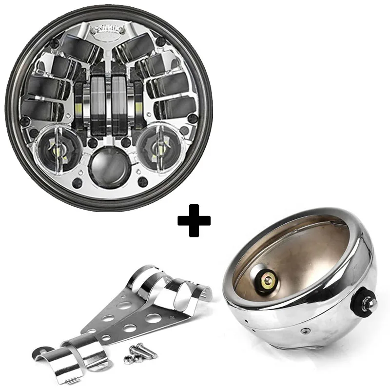 5.75" LED Motorcycle Headlight 5.75inch Lamp Housing Bucket for Harley Motorbike headlights
5.75" LED Motorcycle Headlight 5.75inch Lamp Housing Bucket for Harley Motorbike headlights