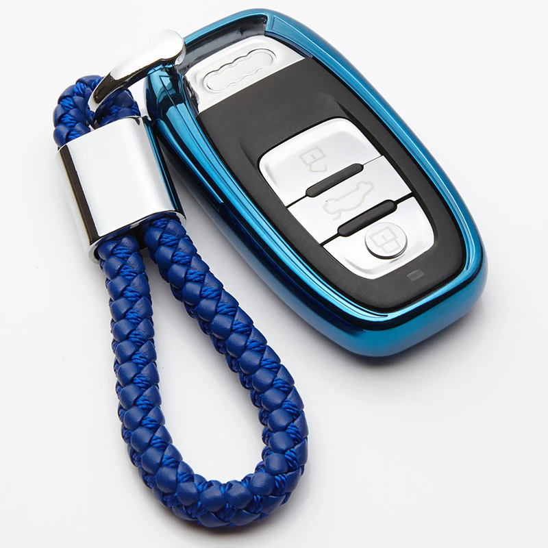 KUKAKEY TPU Car Cover Case For Audi A4 A4L A5 A6 A6L Q5 S5 S7 Auto Key Protection Holder Shell Car-Styling
KUKAKEY TPU Car Cover Case For Audi A4 A4L A5 A6 A6L Q5 S5 S7 Auto Key Protection Holder Shell Car-Styling