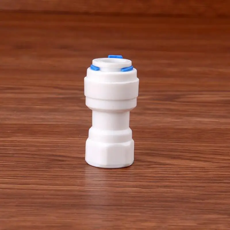3/8" Push Fit - 1/4" Female Thread PE Pipe Fitting Hose Quick Connector Adapter Aquarium RO Water Filter Reverse Osmosis System
3/8" Push Fit - 1/4" Female Thread PE Pipe Fitting Hose Quick Connector Adapter Aquarium RO Water Filter Reverse Osmosis System