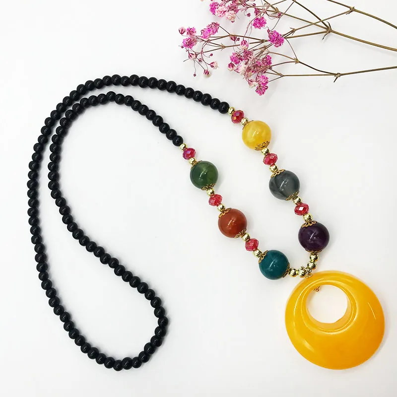 Korean beaded long necklace female sweater chain fashion 2019 Korean tassel pendant necklace mother's day gift ornaments
Korean beaded long necklace female sweater chain fashion 2019 Korean tassel pendant necklace mother's day gift ornaments