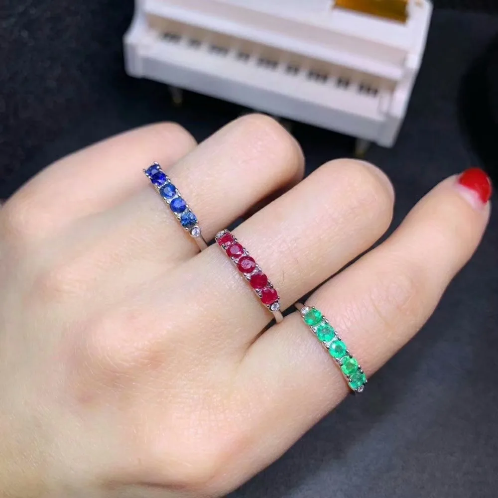 shilovem 925 silver sterling real Natural sapphire Emerald ruby Rings fine Jewelry party trendy open ring new dj0303aglaghagml
shilovem 925 silver sterling real Natural sapphire Emerald ruby Rings fine Jewelry party trendy open ring new dj0303aglaghagml