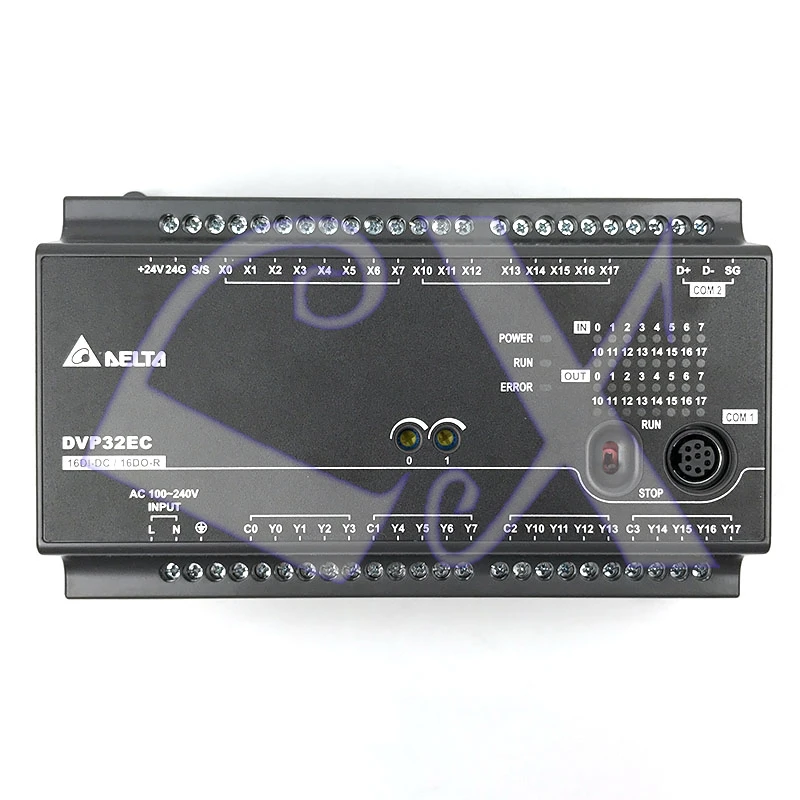 Оригинальный контроллер Delta PLC DVP32EC00R3 PLC EC3 серии 100-240VAC 16DI 16DO релейный выход, бесплатная доставка
Оригинальный контроллер Delta PLC DVP32EC00R3 PLC EC3 серии 100-240VAC 16DI 16DO релейный выход, бесплатная доставка