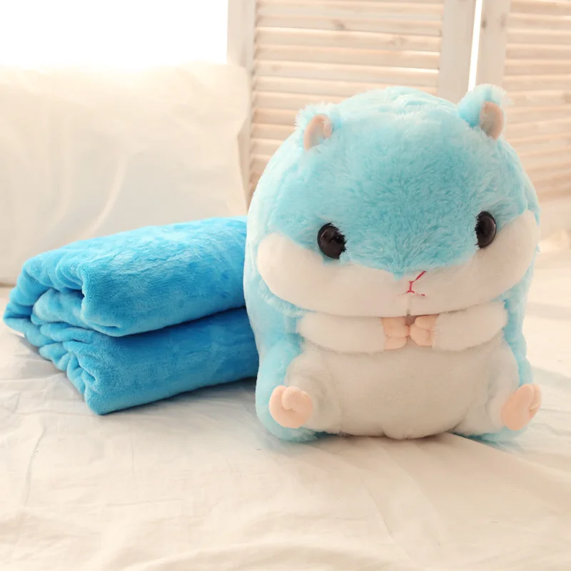 YunNasi Squishy Plush Hamster Pillow With Blanket Stuffed Animals Soft Toys For Children Girls Birthday Sleeping Bedroom Carpet
YunNasi Squishy Plush Hamster Pillow With Blanket Stuffed Animals Soft Toys For Children Girls Birthday Sleeping Bedroom Carpet