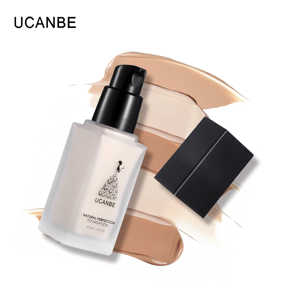 UCANBE основа Жидкая Основа макияжа естественное идеальное покрытие для кожи