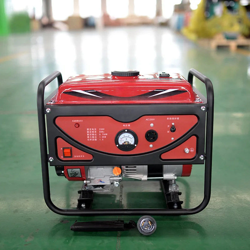 Generator set gasoline small household 220 v generator 1 kw single-phase hand starting 1000 w portable generator
Generator set gasoline small household 220 v generator 1 kw single-phase hand starting 1000 w portable generator