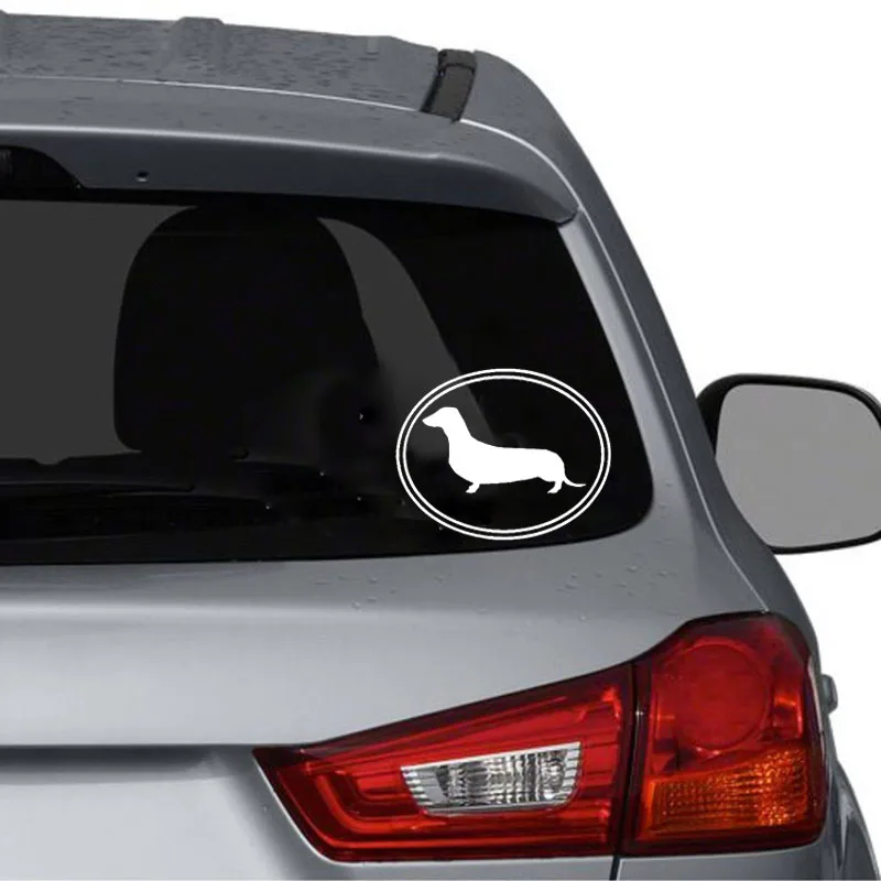YJZT 12.7CM*10CM Oval Round Dog Vinyl Car Sticker Bumper Decoration Black/Silver C2-3051
YJZT 12.7CM*10CM Oval Round Dog Vinyl Car Sticker Bumper Decoration Black/Silver C2-3051