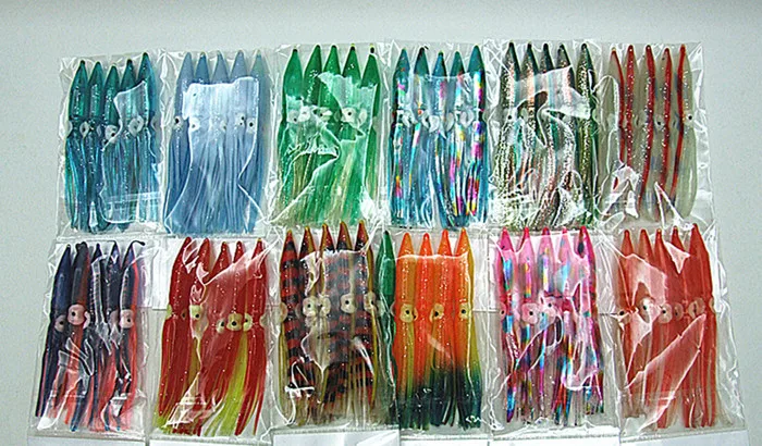 4.5inch Octopus Skirt Bait Fishing Lure Sea Bait Fishing Tackle Game Trolling Lure Long Head Octopus Skirt Head length 5cm
4.5inch Octopus Skirt Bait Fishing Lure Sea Bait Fishing Tackle Game Trolling Lure Long Head Octopus Skirt Head length 5cm