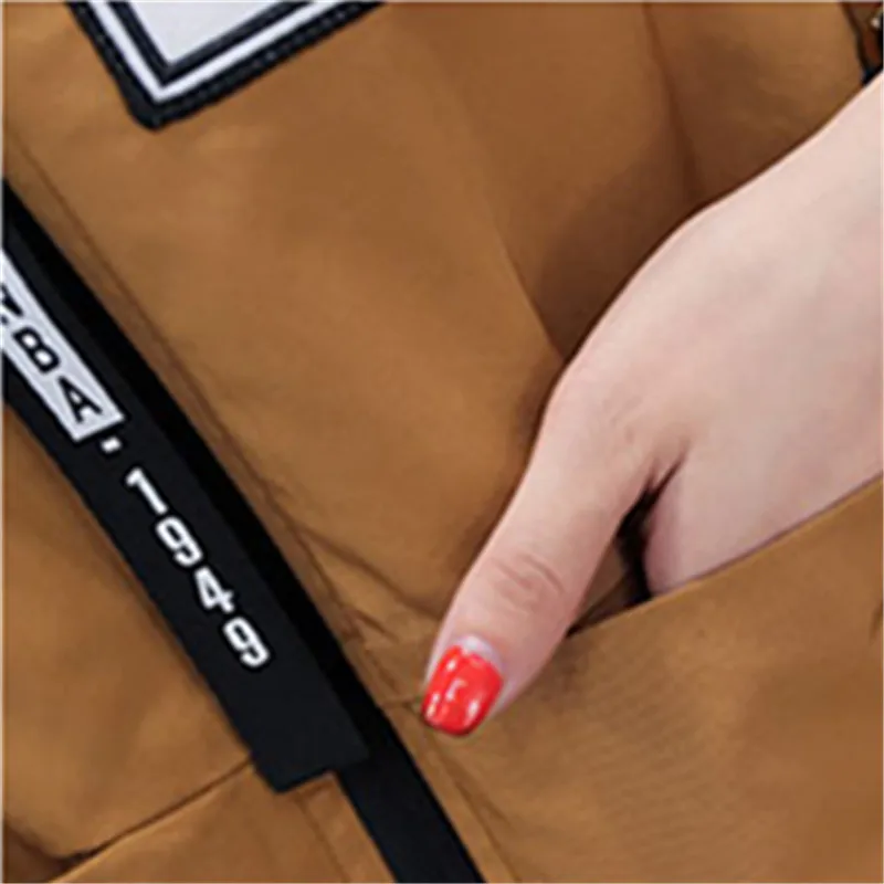 New Styles Spring Autumn 2018 Female Jacket Short Women Jacket Plus Size Hooded Coat Long Sleeve Baseball Clothes Ladies ABC007
New Styles Spring Autumn 2018 Female Jacket Short Women Jacket Plus Size Hooded Coat Long Sleeve Baseball Clothes Ladies ABC007