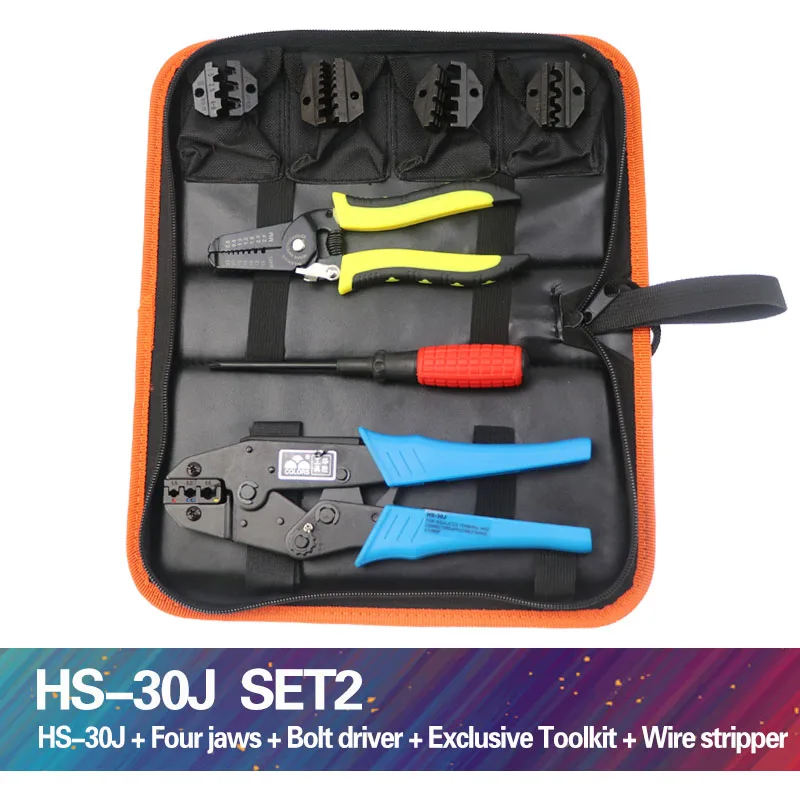 COLORS Crimping Set Cable Cutter Crimper Kablo Kesici Pliers Tools Crimp Alicate Plier Wire Alicate Crimpador Alicates crimp 30J
COLORS Crimping Set Cable Cutter Crimper Kablo Kesici Pliers Tools Crimp Alicate Plier Wire Alicate Crimpador Alicates crimp 30J