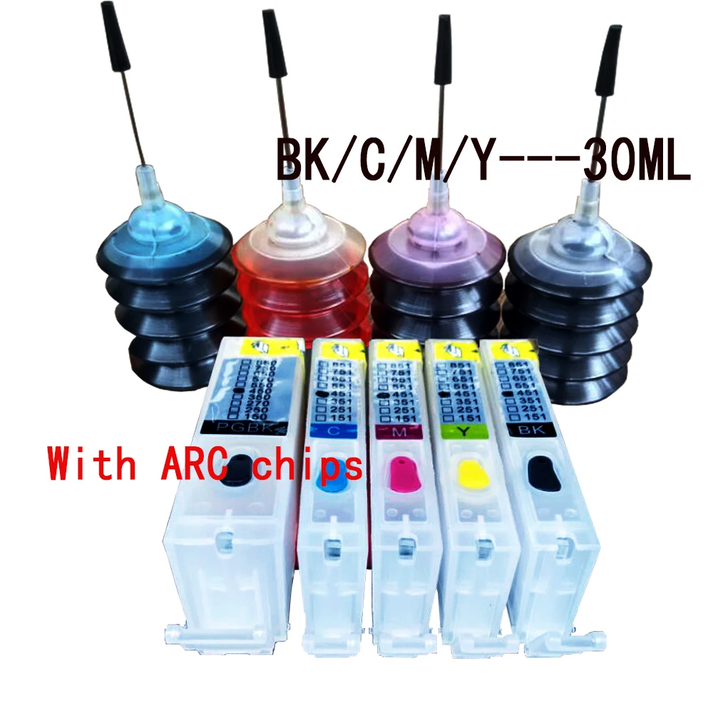 PGI450 CLI451 Empty Refillable cartridge + 30ML four bottles ink for PIXMA CONAN MG5420 MG5422 MG5440 Printer
PGI450 CLI451 Empty Refillable cartridge + 30ML four bottles ink for PIXMA CONAN MG5420 MG5422 MG5440 Printer