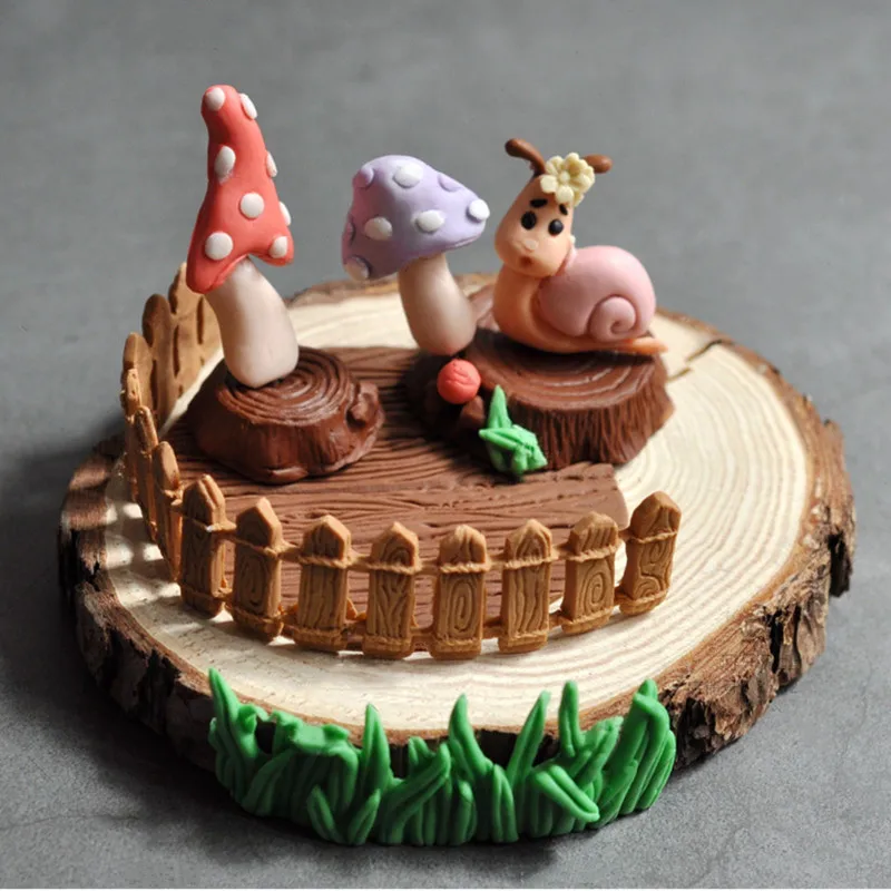 Mushroom grass fence silicone mold DIY fondant cake mold chocolate fudge tool baking utensils
Mushroom grass fence silicone mold DIY fondant cake mold chocolate fudge tool baking utensils
