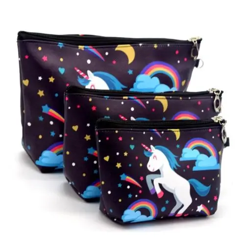 Cute Girls Cosmetic Bags Pencil Case Bag Make Up Jewellery Pouch Bag Gift For Kid Women 3pcs
Cute Girls Cosmetic Bags Pencil Case Bag Make Up Jewellery Pouch Bag Gift For Kid Women 3pcs