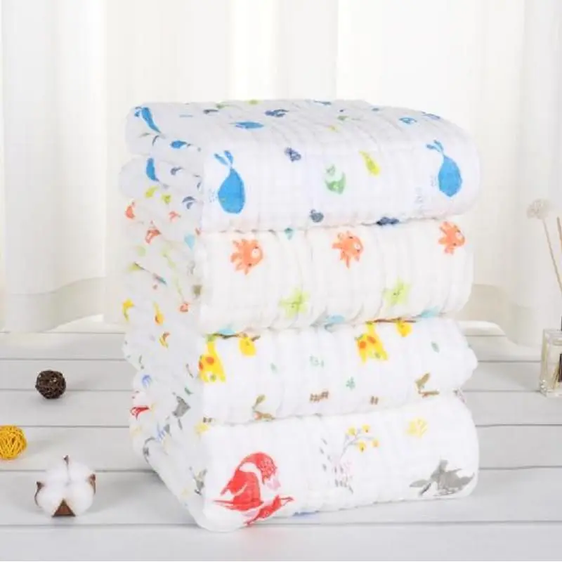Winter Baby Muslin Blankets Swaddling 100% Cotton Swaddle Wrap for Newborn Blanket Babies 6 Layer Bedding Bath Towel
Winter Baby Muslin Blankets Swaddling 100% Cotton Swaddle Wrap for Newborn Blanket Babies 6 Layer Bedding Bath Towel