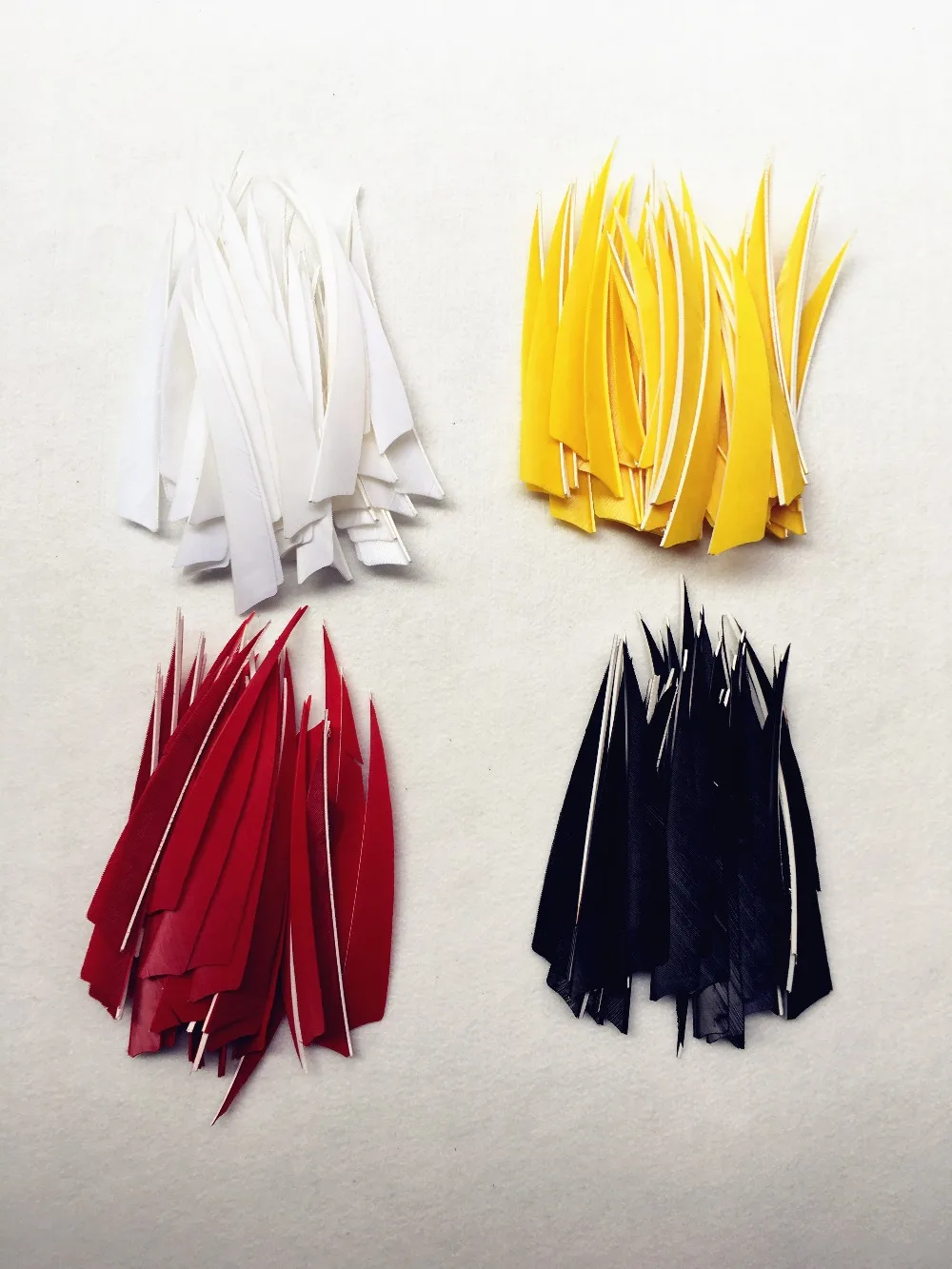 50 Pcs 5" Natural Turkey Feather for Wood &bamboo Arrows Feathers Hunting Longbow 8 Colors Available | Спорт и развлечения