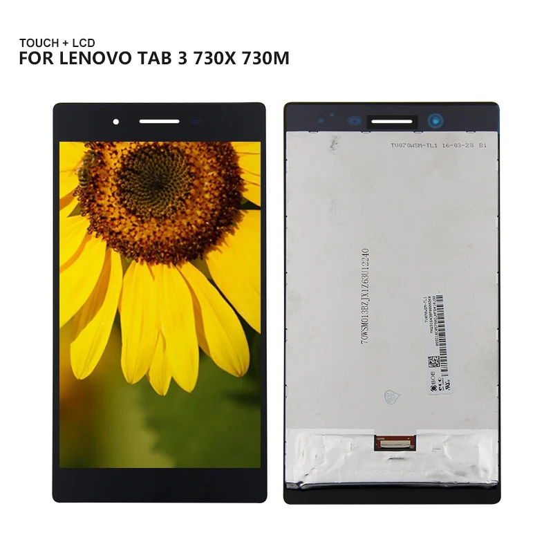 7 0 ''для Lenovo Tab 3 TB3 730X 730M ЖК дисплей сенсорный экран Стекло датчик в сборе