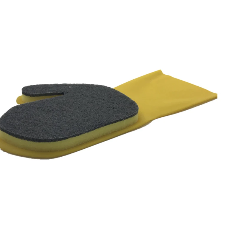 Dishes Sponge Gloves Finger Sponge Kitchen Dish Washing Car Wash Gloves Household Dishwashing Cleaning Rubber Gloves with Sponge
Dishes Sponge Gloves Finger Sponge Kitchen Dish Washing Car Wash Gloves Household Dishwashing Cleaning Rubber Gloves with Sponge