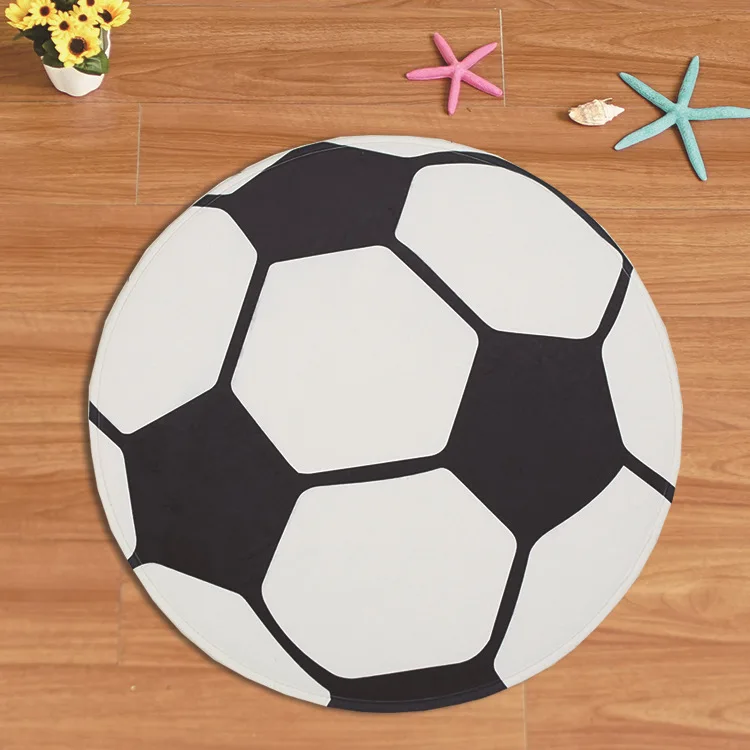 Фото Футбольная форма круглые ковры для гостиной компьютерный стул - купить