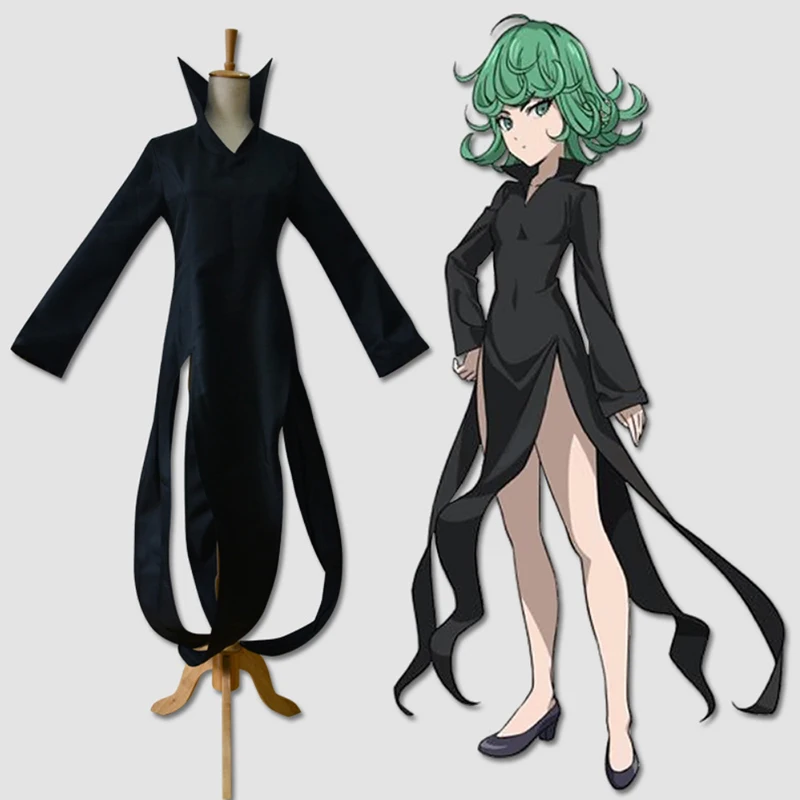 Костюм для косплея Аниме One Punch Man, черная Униформа Tatsumaki, костюм для косплея на Хэллоуин, рождественскую вечеринку, женское черное платье
Костюм для косплея Аниме One Punch Man, черная Униформа Tatsumaki, костюм для косплея на Хэллоуин, рождественскую вечеринку, женское черное платье